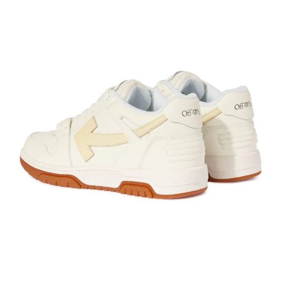 Off-White White/Beige Out of Office Sneaker Size EU 39 US 7.5 - Picture 6 of 10